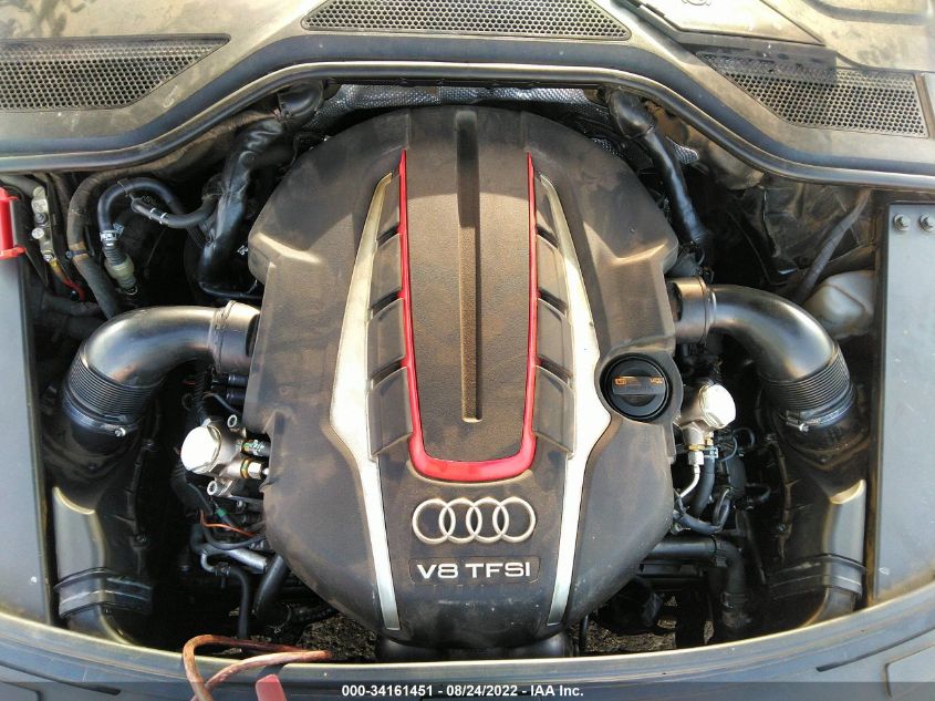 2013 AUDI S8 WAUD2AFD9DN007708