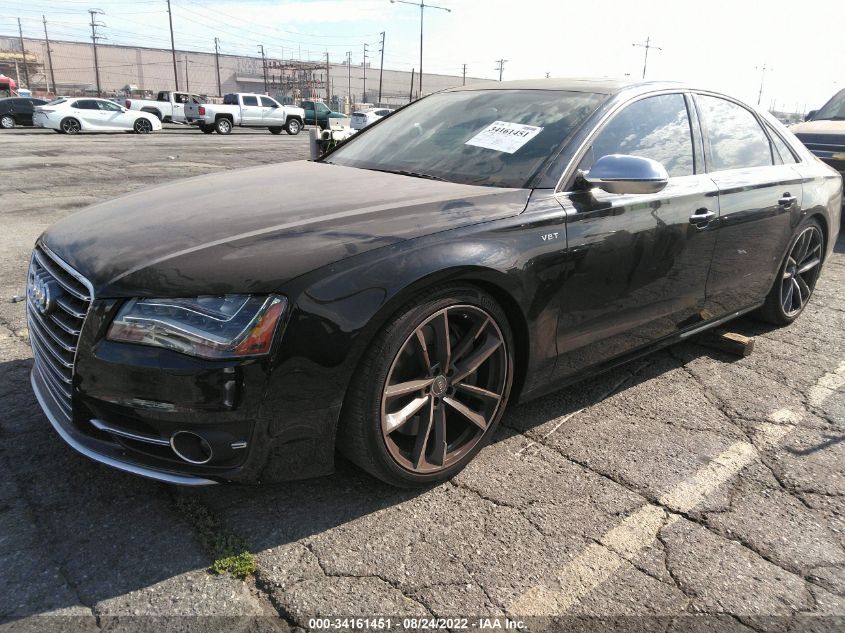2013 AUDI S8 WAUD2AFD9DN007708