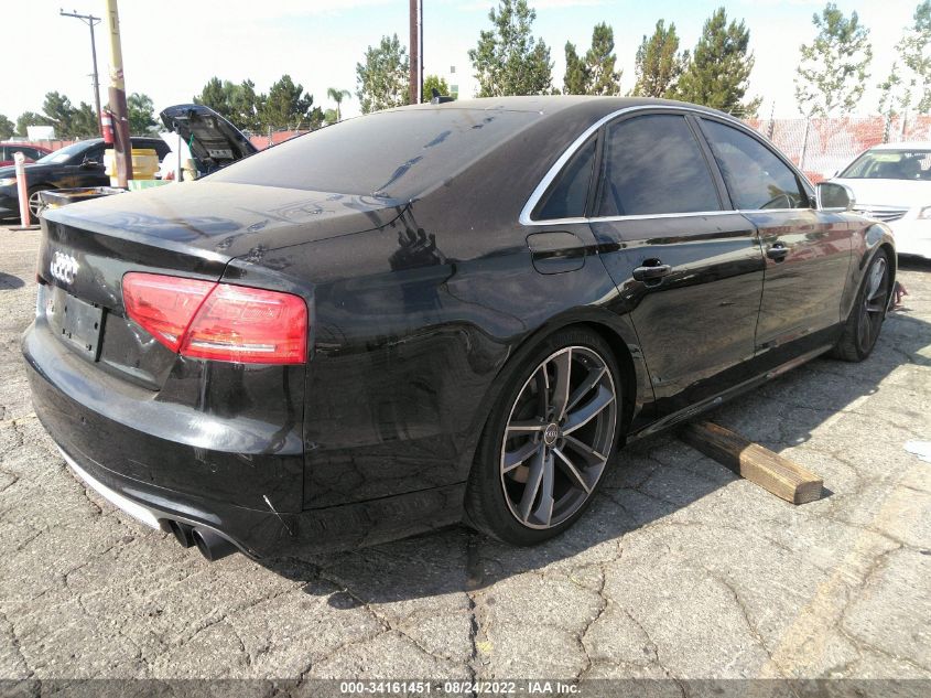 2013 AUDI S8 WAUD2AFD9DN007708