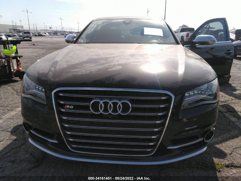 2013 AUDI S8 WAUD2AFD9DN007708