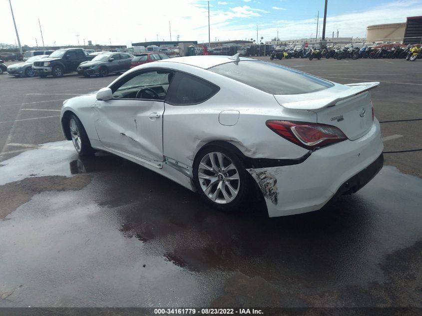 2013 HYUNDAI GENESIS COUPE 2.0T KMHHT6KD9DU094595