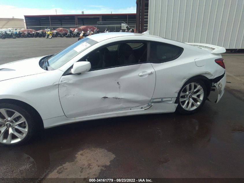 2013 HYUNDAI GENESIS COUPE 2.0T KMHHT6KD9DU094595