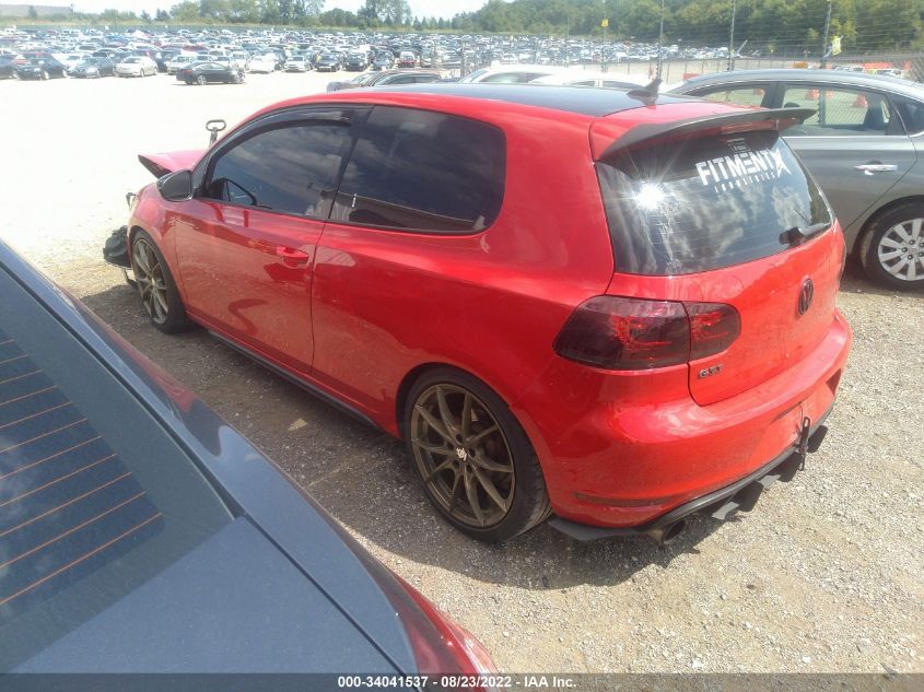2013 VOLKSWAGEN GTI WVWED7AJ4DW124267
