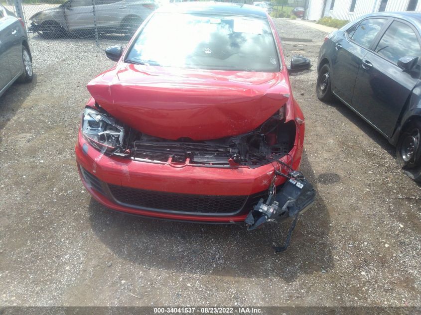 2013 VOLKSWAGEN GTI WVWED7AJ4DW124267