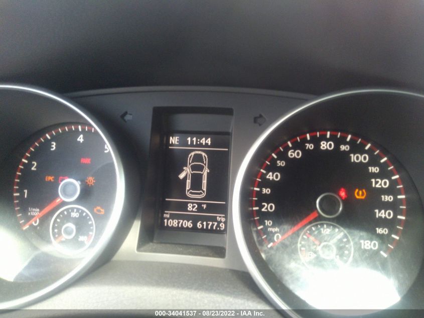 2013 VOLKSWAGEN GTI WVWED7AJ4DW124267