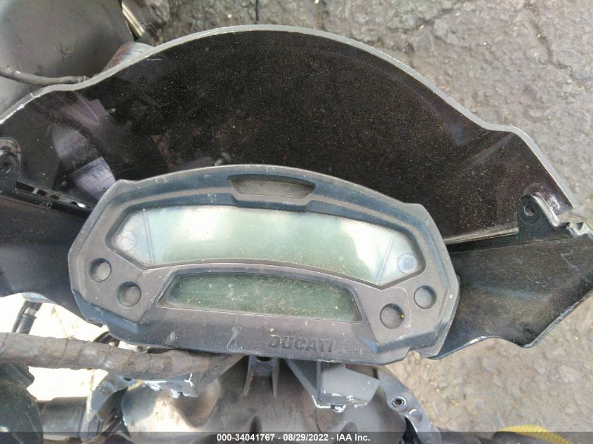 2011 DUCATI MONSTER 796 ZDM1RANN0BB037808