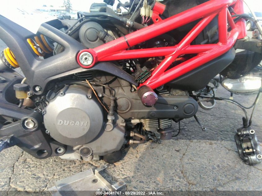 2011 DUCATI MONSTER 796 ZDM1RANN0BB037808