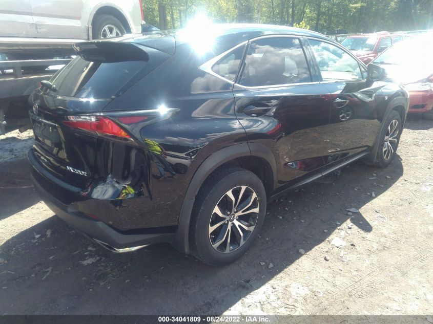 2015 LEXUS NX 200T JTJBARBZ6F2015313