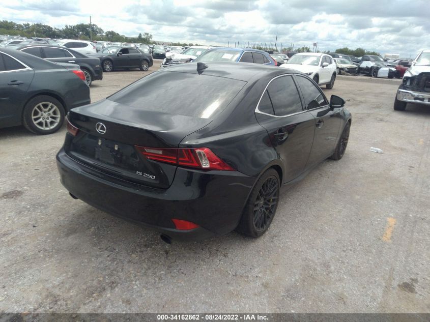 2015 LEXUS IS 250 JTHBF1D26F5043941