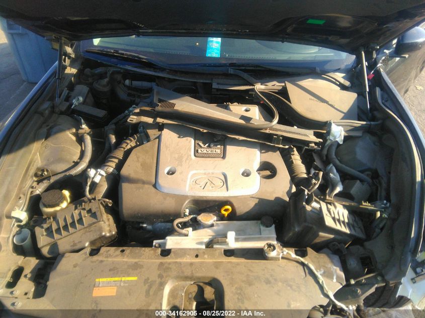 2013 INFINITI G37 COUPE SPORT 6MT JN1CV6EKXDM922790