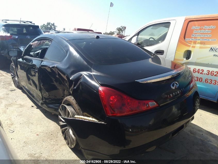 2013 INFINITI G37 COUPE SPORT 6MT JN1CV6EKXDM922790