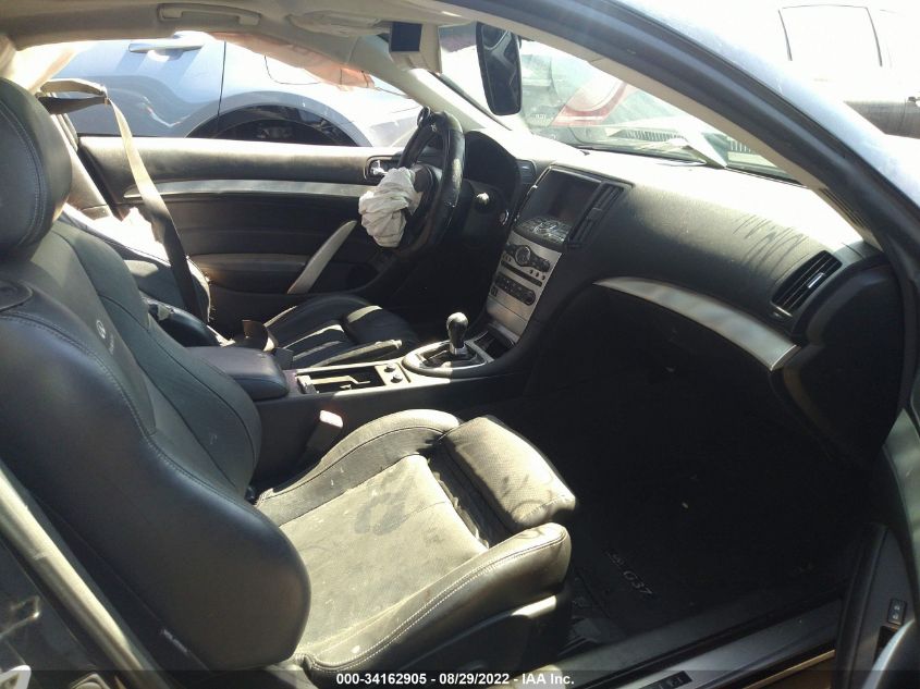 2013 INFINITI G37 COUPE SPORT 6MT JN1CV6EKXDM922790