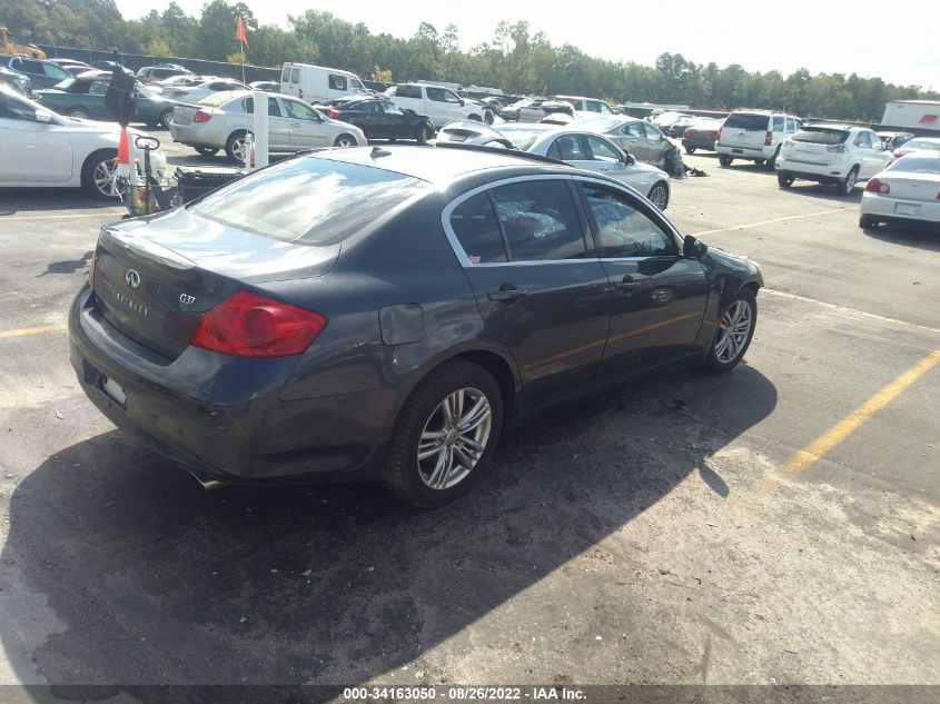 2013 INFINITI G37 SEDAN X JN1CV6AR5DM758674