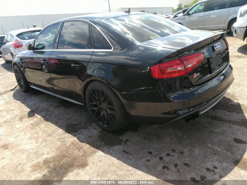 2013 AUDI S4 PREMIUM PLUS WAUBGAFL3DA200668