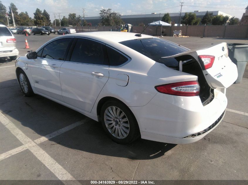 2014 FORD FUSION ENERGI SE LUXURY 3FA6P0PU1ER212482