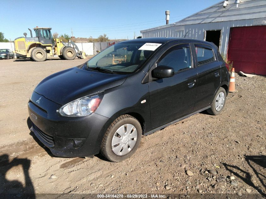 2015 MITSUBISHI MIRAGE DE/RF ML32A3HJ9FH007031