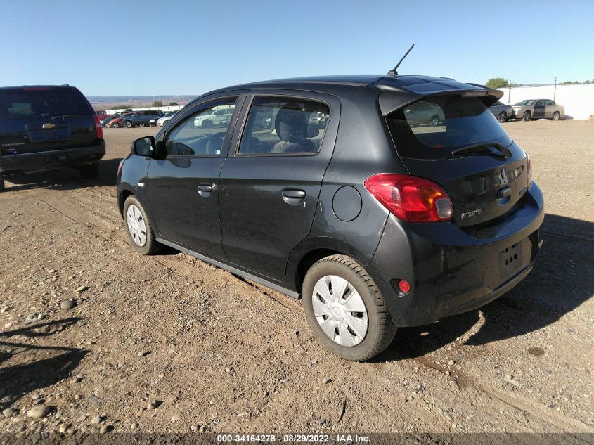 2015 MITSUBISHI MIRAGE DE/RF ML32A3HJ9FH007031