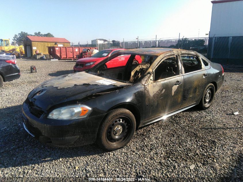 2014 CHEVROLET IMPALA LIMITED POLICE POLICE 2G1WD5E38E1112080
