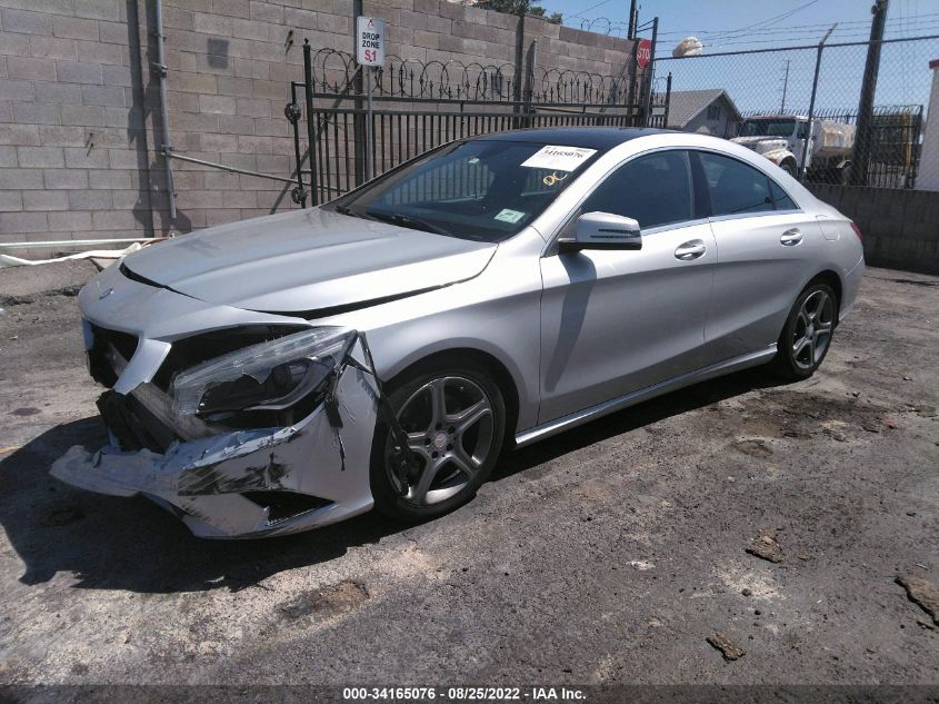 2014 MERCEDES-BENZ CLA-CLASS CLA 250 WDDSJ4EB3EN035168