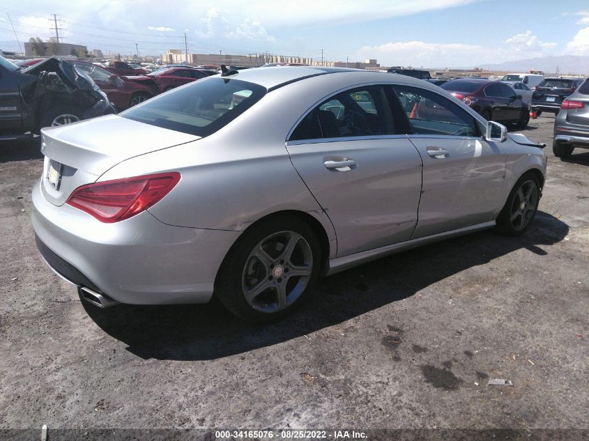 2014 MERCEDES-BENZ CLA-CLASS CLA 250 WDDSJ4EB3EN035168
