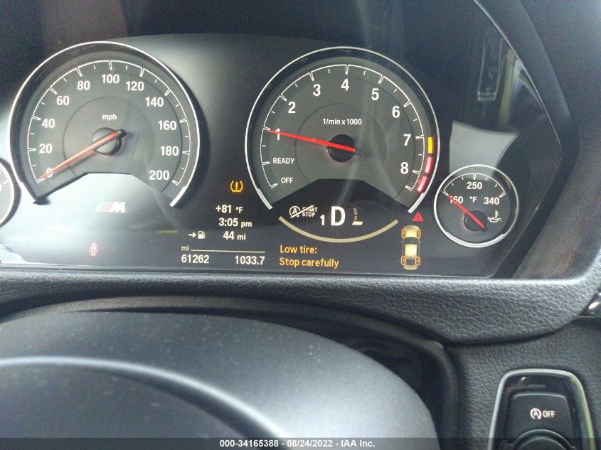 2015 BMW M3 WBS3C9C5XFP803925