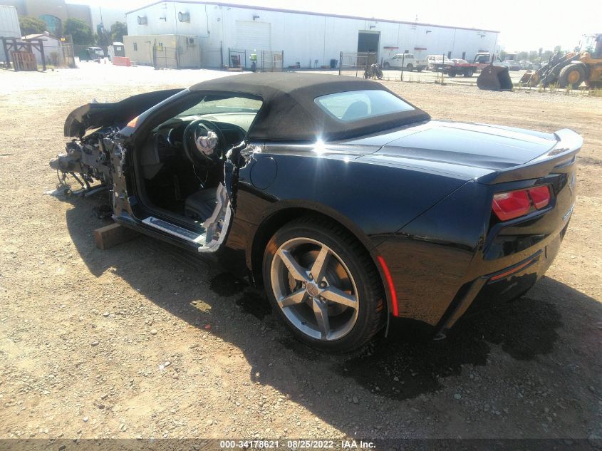 2014 CHEVROLET CORVETTE STINGRAY 2LT 1G1YD3D74E5123691