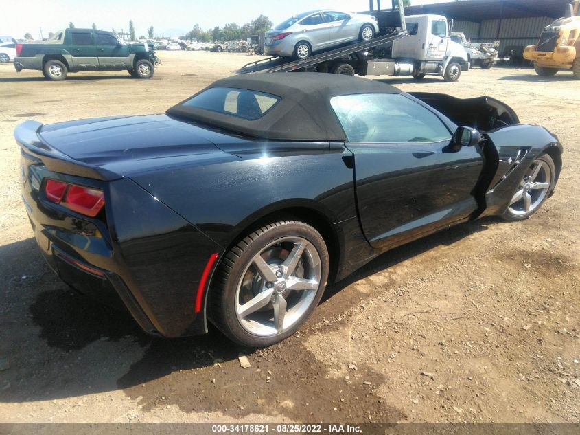 2014 CHEVROLET CORVETTE STINGRAY 2LT 1G1YD3D74E5123691