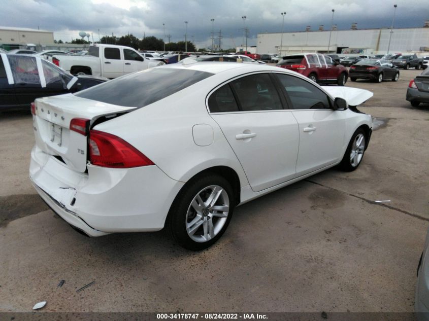 2015 VOLVO S60 T5 DRIVE-E PREMIER YV140MFB2F2315357