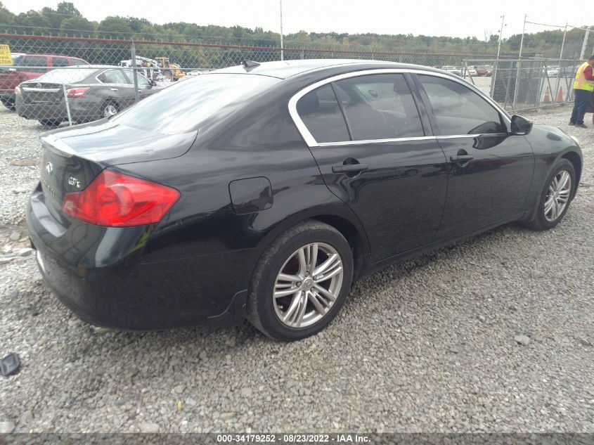 2013 INFINITI G37 SEDAN X JN1CV6ARXDM769864