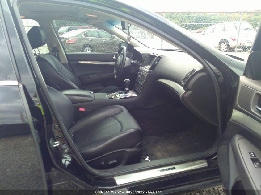 2013 INFINITI G37 SEDAN X JN1CV6ARXDM769864