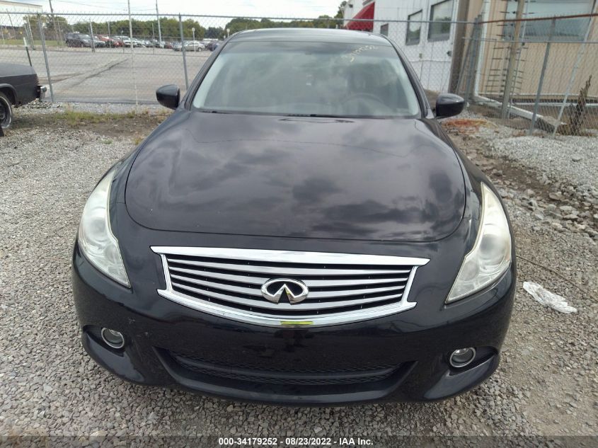2013 INFINITI G37 SEDAN X JN1CV6ARXDM769864