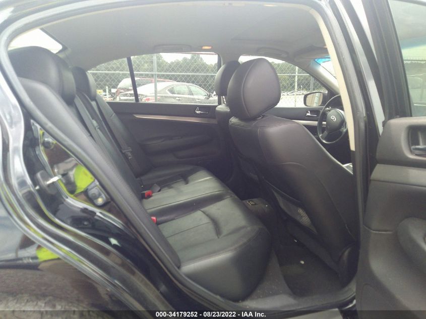 2013 INFINITI G37 SEDAN X JN1CV6ARXDM769864