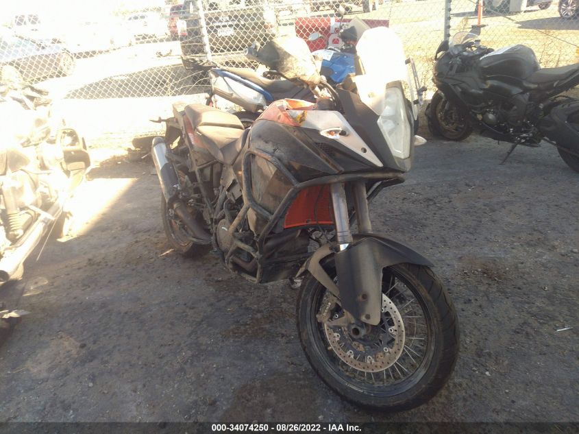 2014 KTM 1190 ADVENTURE VBKV19407EM905724