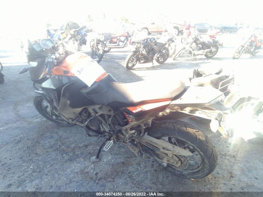 2014 KTM 1190 ADVENTURE VBKV19407EM905724