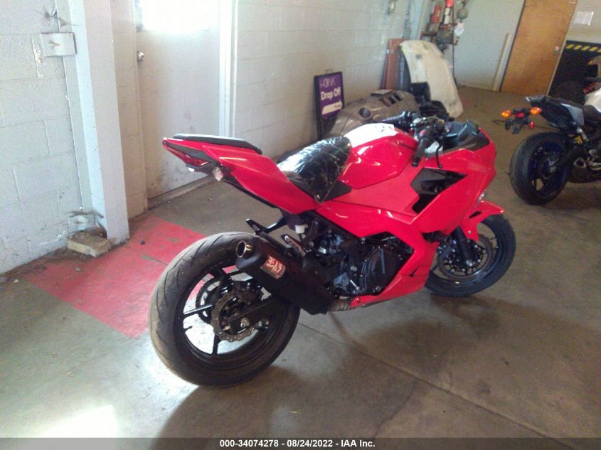 2021 KAWASAKI EX400 JKAEXKG10MDAA5637