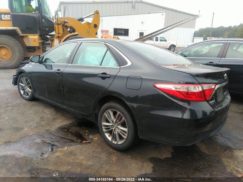 2015 TOYOTA CAMRY HYBRID LE/XLE/SE 4T1BD1FK4FU164148