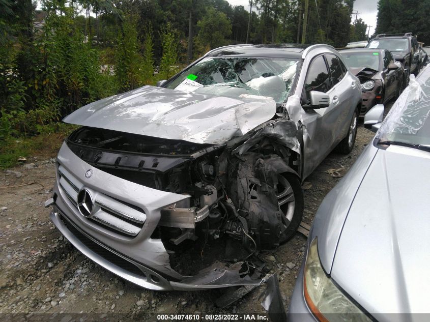 2015 MERCEDES-BENZ GLA-CLASS GLA 250 WDCTG4EB2FJ118865