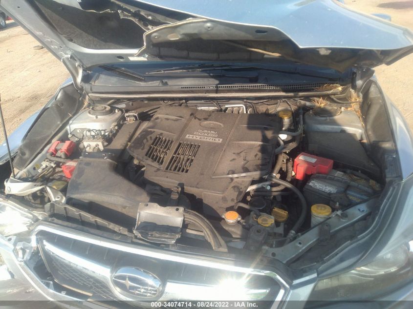 2014 SUBARU XV CROSSTREK HYBRID TOURING JF2GPBKC1EH307409