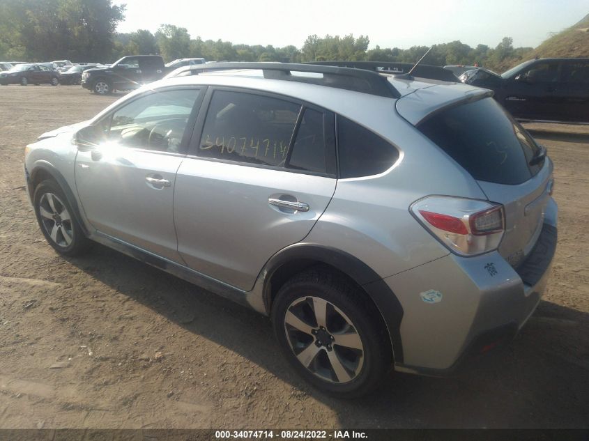 2014 SUBARU XV CROSSTREK HYBRID TOURING JF2GPBKC1EH307409