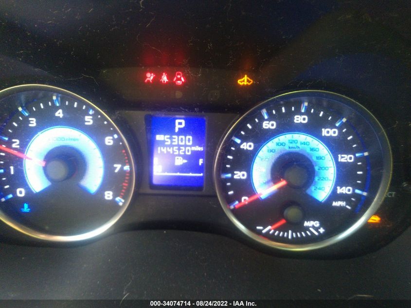 2014 SUBARU XV CROSSTREK HYBRID TOURING JF2GPBKC1EH307409