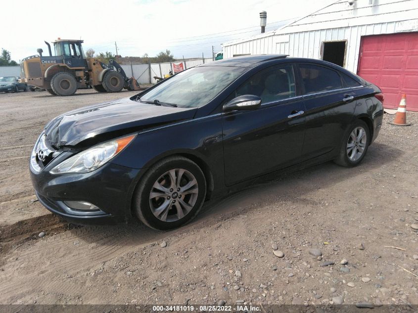 VIN 5NPEC4ACXDH539019 2013 HYUNDAI SONATA no.2