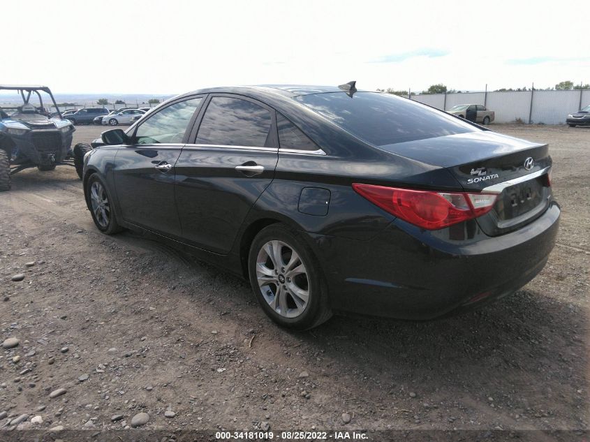 VIN 5NPEC4ACXDH539019 2013 HYUNDAI SONATA no.3