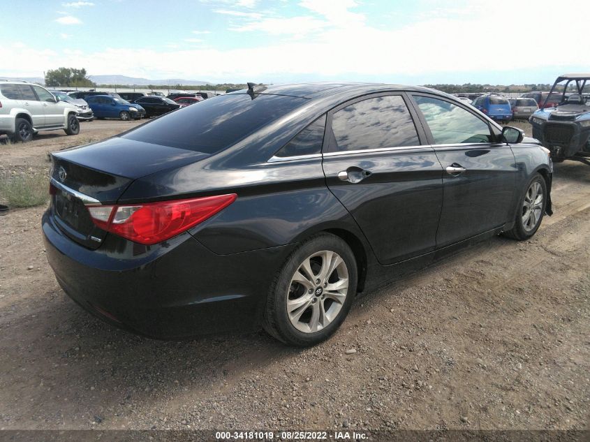 VIN 5NPEC4ACXDH539019 2013 HYUNDAI SONATA no.4