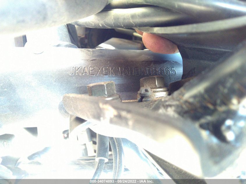 2017 KAWASAKI EX650 F JKAEXEK15HDA08665