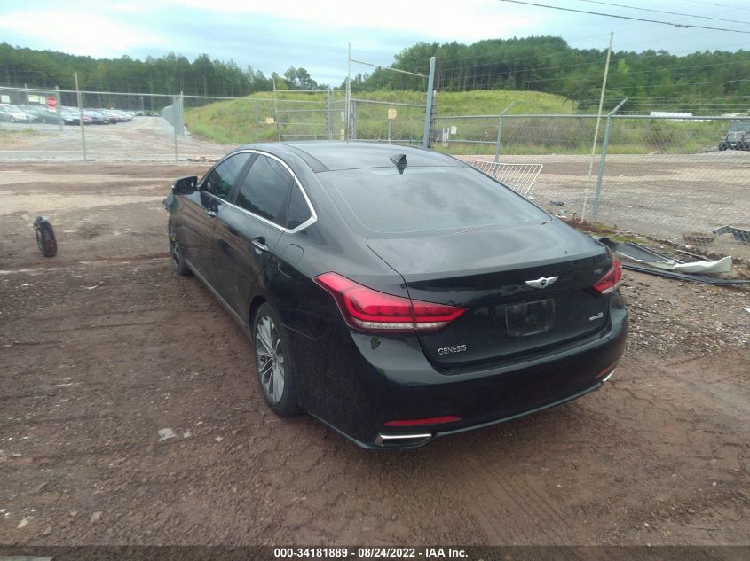 2015 HYUNDAI GENESIS 3.8L KMHGN4JE4FU034442