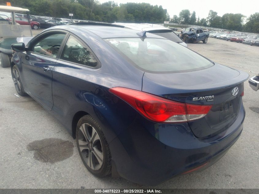 2013 HYUNDAI ELANTRA COUPE SE KMHDH6AEXDU009872