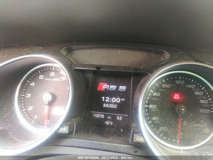 2014 AUDI RS 5 - WUAC6AFR1EA900692