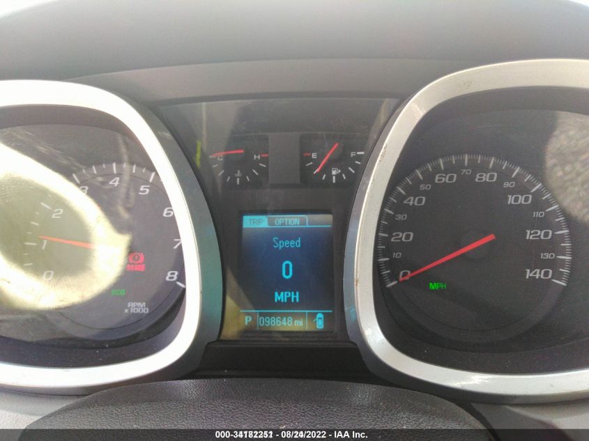 2013 CHEVROLET EQUINOX LT 2GNALDEK4D6191519