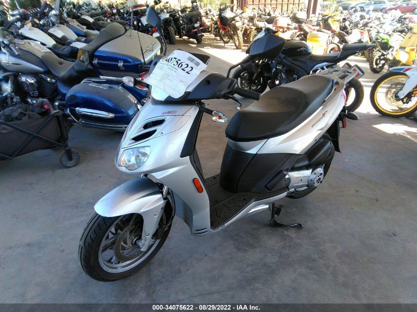 2009 APRILIA SPORTCITY 250 CUBE ZD4VBC0199S000076