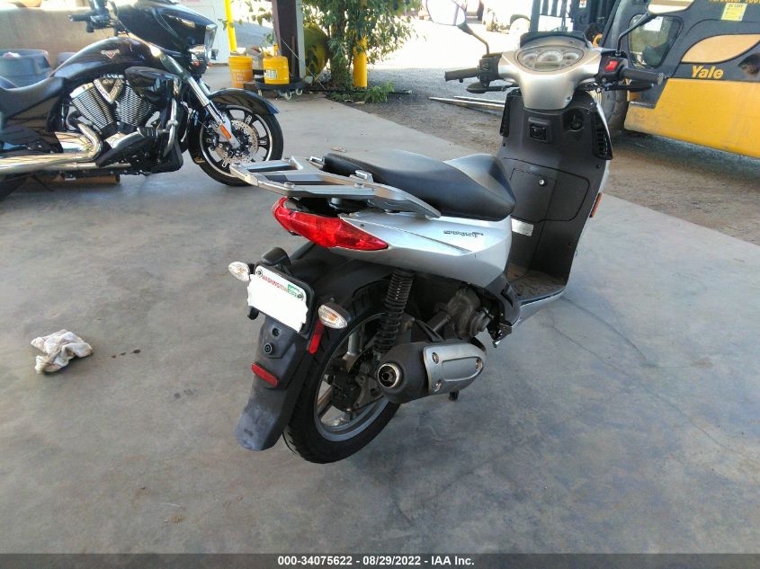 2009 APRILIA SPORTCITY 250 CUBE ZD4VBC0199S000076